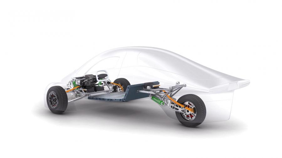 Схема Aptera Electric Car 2019 года  (фото 6 из 7)